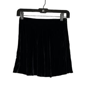 Vintage Ann Taylor Velour Mini Skirt Size 2